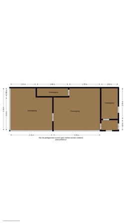 Floorplan - Zandhuizerweg 53, 8389 TC Zandhuizen